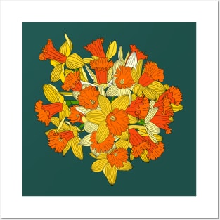Daffodil Bouquet Posters and Art